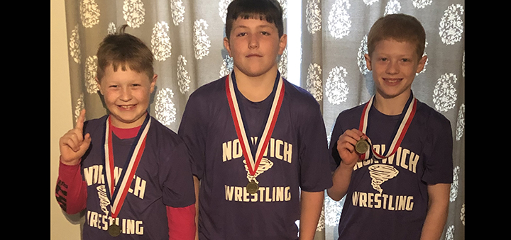 Local Pee Wee wrestlers place at Saturday tournament